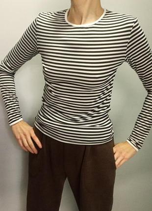 Лонгслив в полоску -морячка