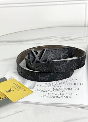 Широкий ремень для женщины louis vuitton брендовый девушке луи витон женский кожаный с металлической пряжкой