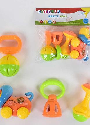 Набір брязкалець 8352 а-19 (216/2) 4 шт у пакеті