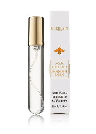 Женский мини парфюм guerlain aqua allegoria mandarine basilic 20 мл