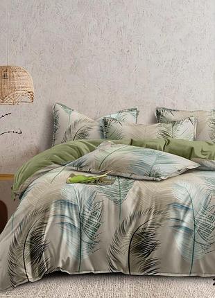 Постельное белье перо жар-птицы, ранфорс, полуторный комплект