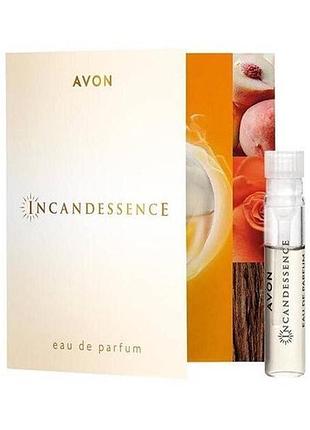 Парфумна вода avon incandessence для неї - листівка із пробним зразком 0.6 мл