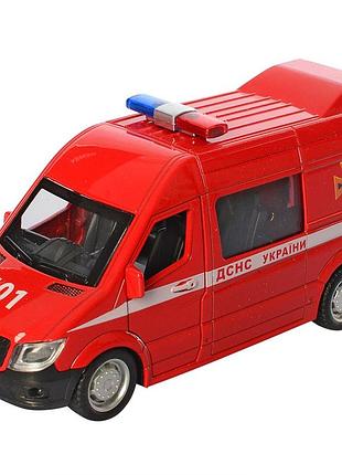 Игрушка микроавтобус металлический инерционный