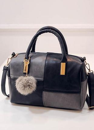 Сумка женская эко кожа комбинируемый( 0577 )