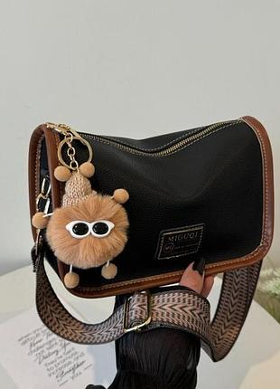 Сумка женская эко кожа черный