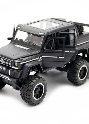 Машинка металлическая mercedes-benz g63 amg 6x6