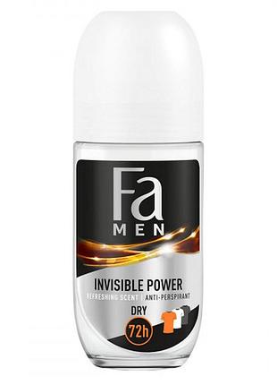 Дезодорант-антиперспирант роликовый fa xtreme invisible power 50 мл (9000100760591)