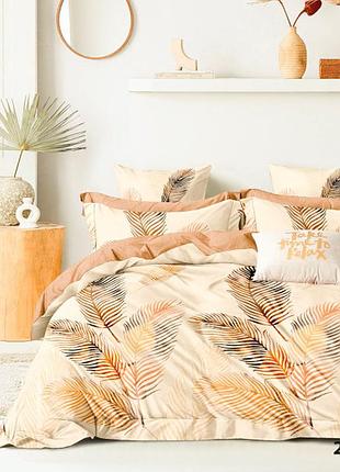 Постельное белье осенние мечты, ранфорс, полуторный комплект