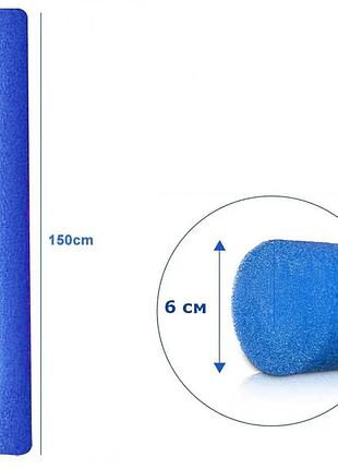 Аквапалиця для плавання й аквафітнесу 150 см синій