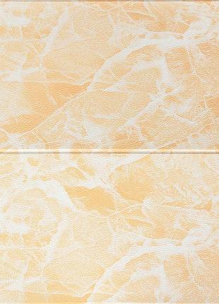 Самоклеющаяся 3d панель 700х700х4мм персиковый мрамор sw-00001343