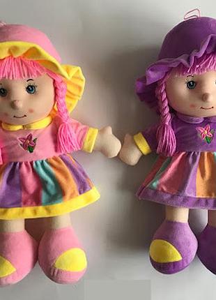 Детская игрушка кукла мягкая в шляпе