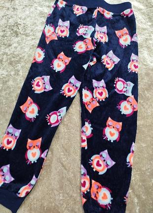 Теплые штаны домашние пижамные штанишки 🍒