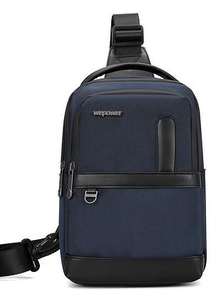 Wepower нова нагрудна сумка, чоловіча сумка через плече, повсякденна велика містка сумка гурт