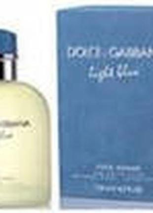 Dolce&gabbana d&g light blue pour homme туалетная вода 40 мл