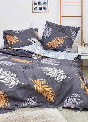 Постельное белье перышко, ранфорс, 2-спальный набор