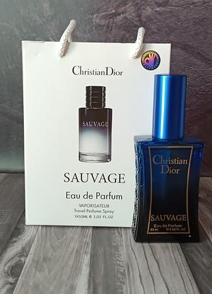 Уценка! парфюм мужской christian dior sauvage (кристиан диор саваж) 50 мл.