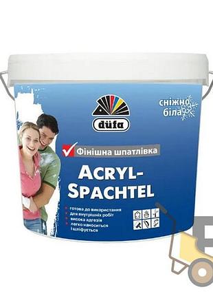 Шпаклевка финишная готовая к применению dufa acryl spachtel 1,5 кг