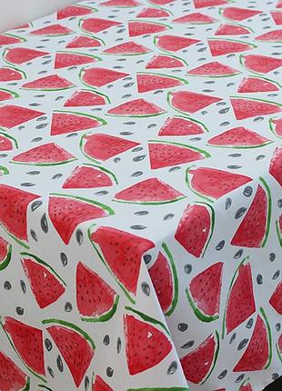 Скатерть кухонная непромокаемая тм tag арбуз 180х220см