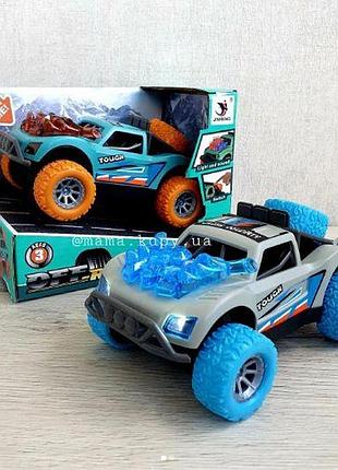 Машинка 1819-33 a (72/2) 4 кольори, підсвічування, звуки, інерція, обертання на 360⁰, в коробці