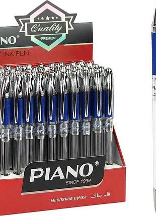 Ручка масляная синяя piano pt-338 (maxriter) knz