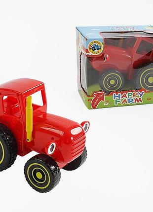 Трактор озвучення рос. мовою, підсвічування, пісня, інерція, в коробці