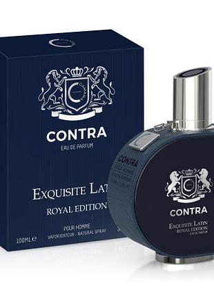 Мужская парфюмированная вода camara contra exquisite latin royal edition 100 мл