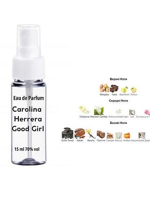 Женский аромат ch good girl 15 ml