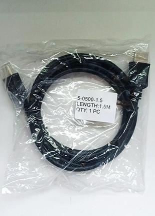 Шнур hdmi-hdmi tcom 5-0500-1.5 (1,5m, black, уп)