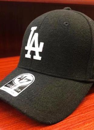 Зимние бейсболки кепки la los angeles 47 bramd