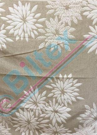 Простынь махровая (хлопок/лен) 1.5сп / 208*150 см lucia