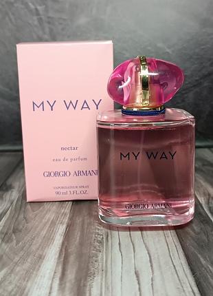 Женский парфюм giorgio armani my way nectar (джорджио армани май вэй нектар) 90 мл