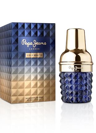 Pepe jeans парфумована вода для чоловіків pepe jeans celebrate, 30 мл