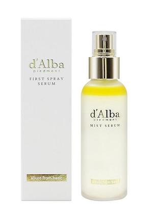 Сыворотка-мист с белым трюфелем d'alba first spray serum white truffle, 100 мл