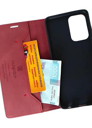 Чехол книжка на samsung а53 магнитный чехол книжкой на самсунг а53(sm-a536) красный