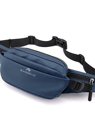 Нова чоловіча багатофункціональна поясна сумка, водовідштовхувальна, спортивна, модна, через плече гуртом