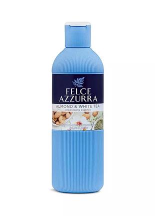 Гель для душа felce azzurra almond & white tea миндаль и белый чай, 650 мл