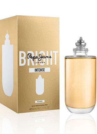 Pepe jeans парфумована вода для жінок pepe jeans bright intense, змінний блок, 80мл