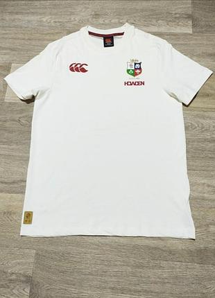 Футболка чоловіча canterbury бежева розмір m-l