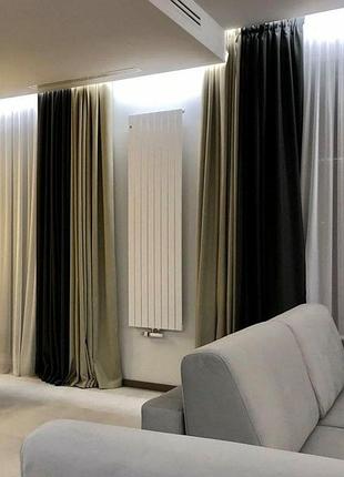 Дизайнерський вертикальний радіатор опалення stelrad horta vertical 1800x408 1600, 408