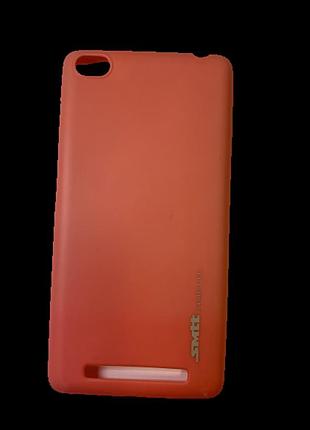 Захисний чохол-накладка smtt soft touch на xiaomi redmi 3 червоний
