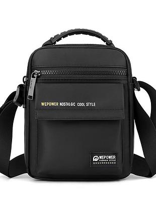 (20*15*10 маленький)wepower нова чоловіча повсякденна сумка через плече, сумка через плече, ділова сумка гурт