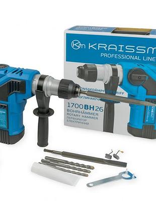 Перфоратор kraissmann 1700 bh 26 7