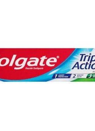 Зубная паста colgate triple action 100 ml
