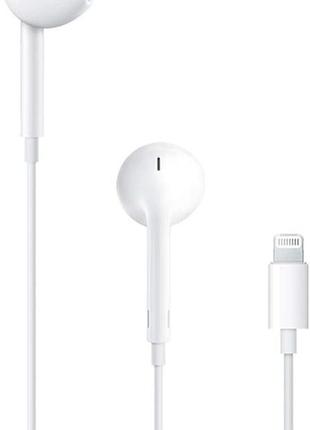Наушники apple earpods с разъемом lightning (б\у использовались)