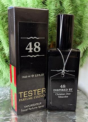 Туалетная вода унисекс dior tobacolor тестер швейцария 65 мл №48