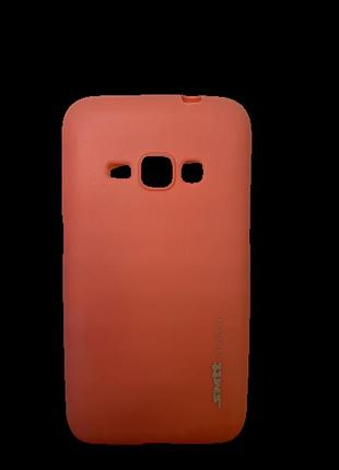 Захисний чохол-накладка smtt soft touch на samsung j120 червоний