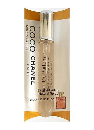 Женский мини-парфюм chanel coco mademoiselle 20 мл
