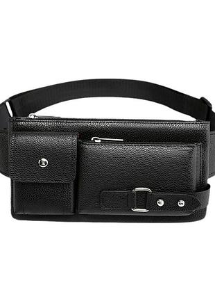 Оптова чоловіча сумка через плече, нагрудна сумка, поясна сумка шкірозам'ятник гуртом