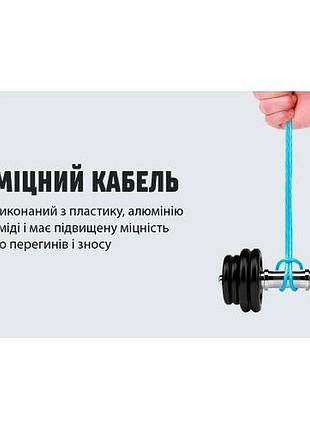 Кабель магнитный multicolor led voin usb - lightning 3а, 2m, (быстрая зарядка/передача данных 5
