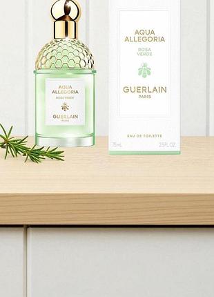 Guerlain aqua allegoria rosa verde туалетная вода унисекс 75 мл